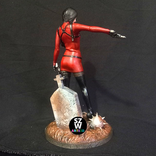 Estatua Ada Wong - Resident Evil 4 - 25cm
