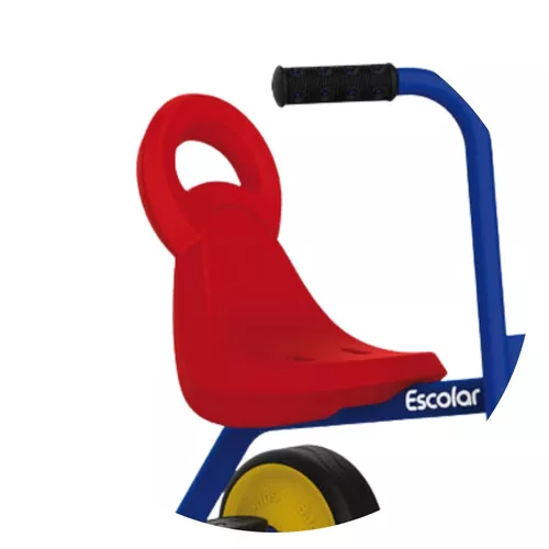 Triciclo Infantil Bandeirante Antigo Carona Até 42kg Escolar