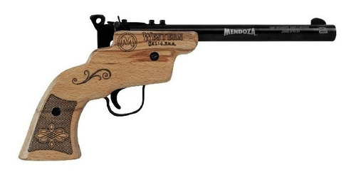 Pistola Cañon Largo Mendoza Western Munisalva 4.5mm Caceria