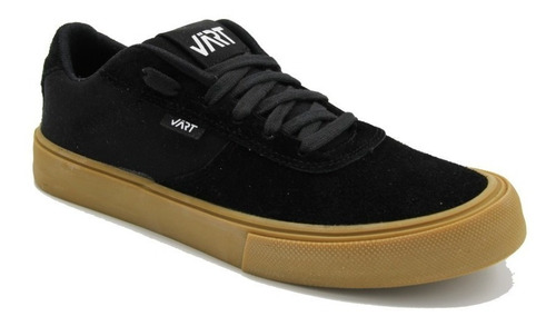 Zapatilla Skater Urbana Vart Viken Hombre Negro/caramelo