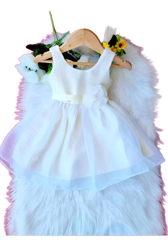 Body Bordado Y Joggins Para Bb Blanco 3-6 M