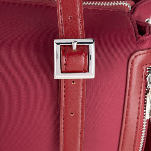 Bolsa Satchel Cloe Maliani Grande Color Bordó