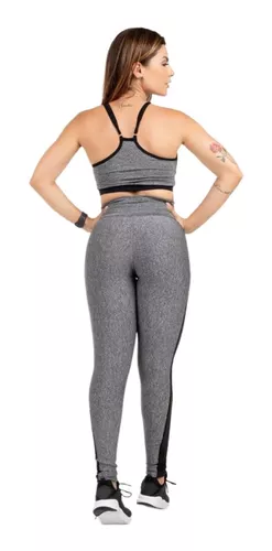 Calça, Legging, Roupas Fitness, Moda Feminina, Top Cropped, Academia