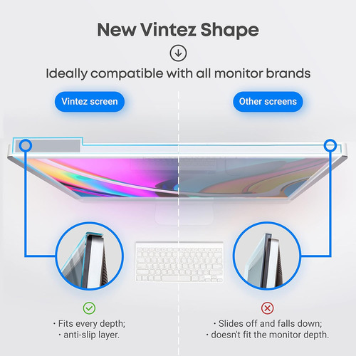 Panel Protector De Pantalla Con Bloqueo De Luz Azul