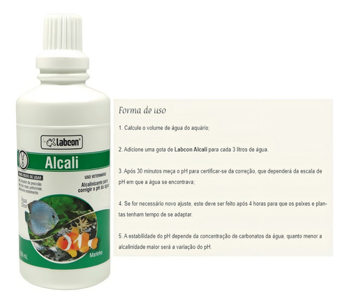 Kit Alcon Labcon Alcalizante Alcali 100ml - Com 3 Unidades