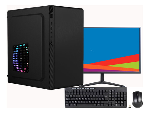 Pc Computadora Core I3 16gb Ram 960ssd Monitor 21.5  Full Hd