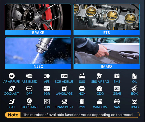 Auto Scanner Mucar Vo7s Can Fd, Fca 3 Anos De Licença Grátis