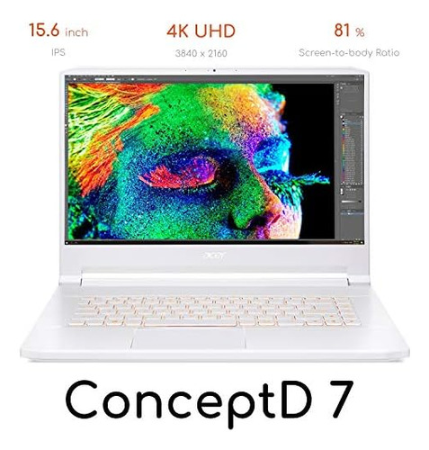 Laptop Acer Conceptd 7 I7-9750h Rtx 2060 16gb Ddr4 1tb Ssd