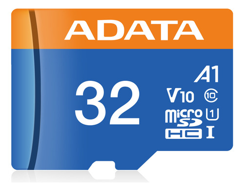 Tarjeta de memoria Adata AUSDH32GUICL10A1-RA1 Premier con adaptador SD 32GB