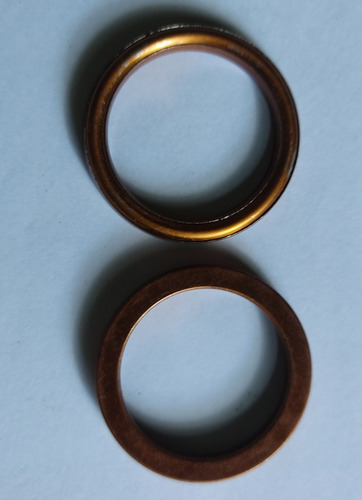 Imagen 2 de 2 de Empacadura De Bronce Del Tubo De Escape Horse Jaguar Speed