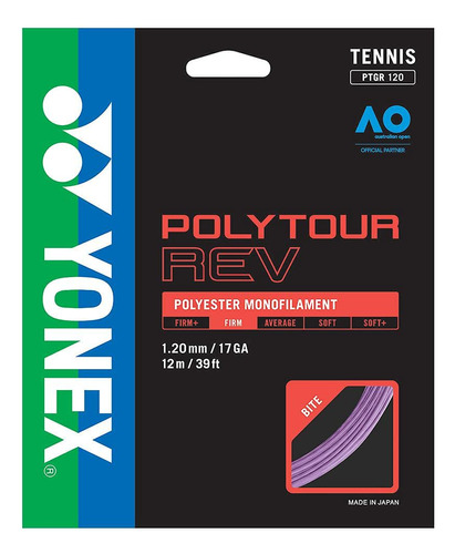 Yonex Poly Tour Rev - 1.30/0.56 Oz - Morado