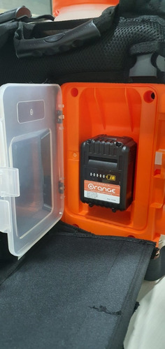Pulverizadora Ulv Electrostatica Virux De Cleanwork Orange