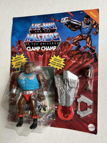 Masters Of The Universe Origins Clamp Champ Action Figure (Usado)