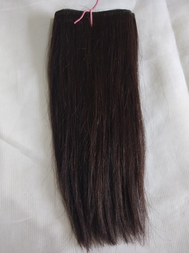 Imagem 2 de 3 de Franja Lateral Cabelo Humano Mechado Fita Adesiva 25cm