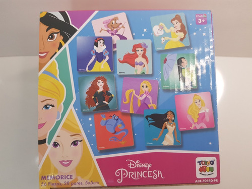 Juego Para Niños Memorice Disney Junior O Princesa
