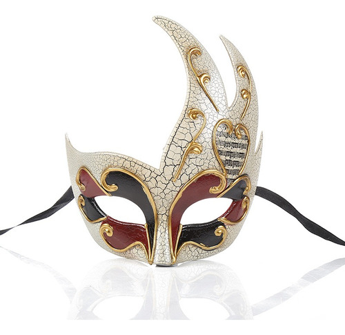 Antifaz Estilo Veneciano Elegante Máscara Decoración Disfraz