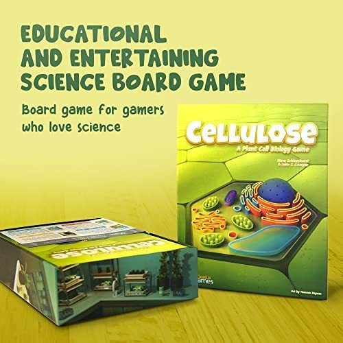 Jogo de tabuleiro de celulose: biologia celular vegetal