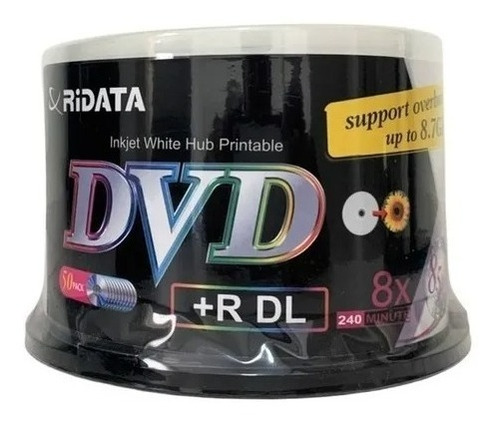  600 Dual Layer Ridata Printable Id S044-66 Original