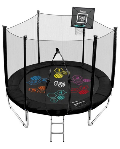 Arriendo Cama Elástica Glow Up 2,44 Mt Diámetro