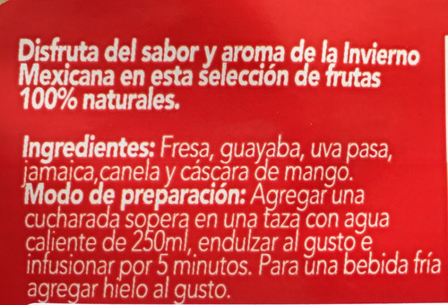 Imagen 8 de 9 de Tisana Gourmet Artesanal Mezcla Invierno