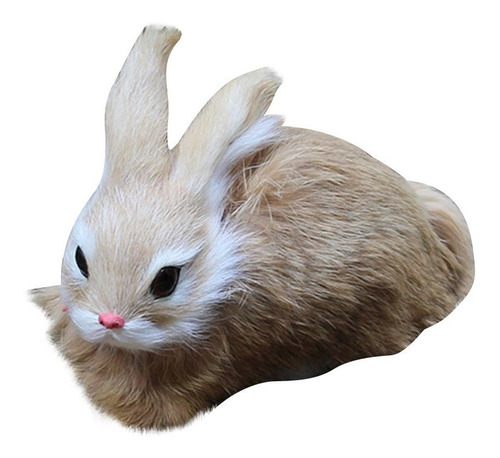 Juguete De Simulación De Animales Realistas De Conejos De Fe