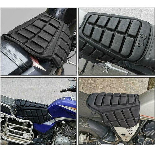 Cojín De Asiento De Motocicleta, Funda De Asiento De Motocic
