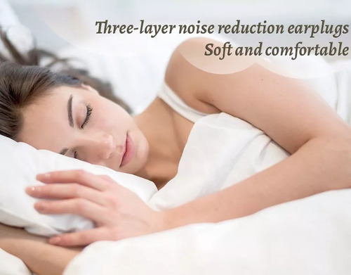 Tapones De Oído De Silicona Para Dormir Y Natación, 2 Pares