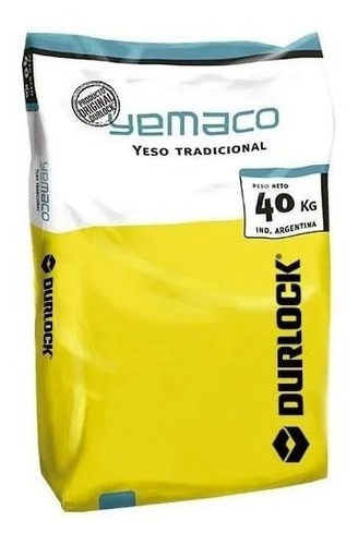Bolsa De Yeso Pared Yemaco Durlock X 40kg