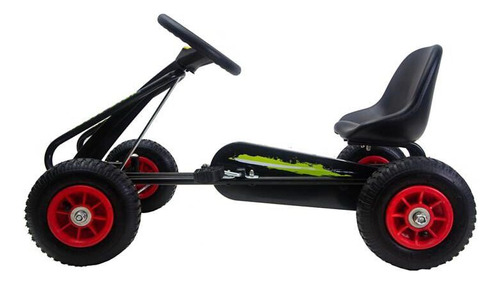 Go Kart Air Weel Negro Kidscool +3 Años 