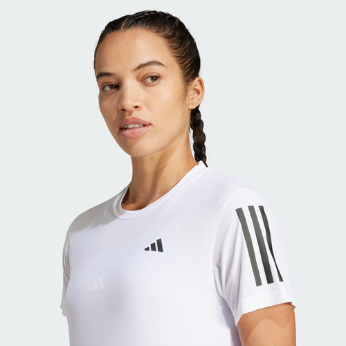 Polera adidas Running Own The Run Mujer Blanco Jc9889