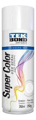 Tinta Spray Branco Brilhante 350ml Tekbond