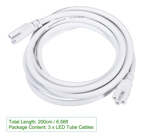 Conector De Tubo Led Redondo 2m Hembra A Hembra