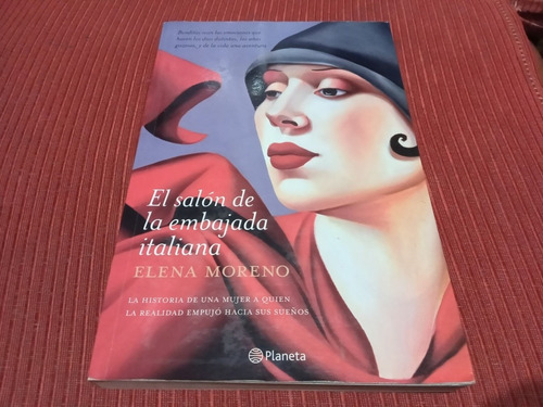 Libro El Salón De La Embajada Italiana, De Elena Moreno (Usado)