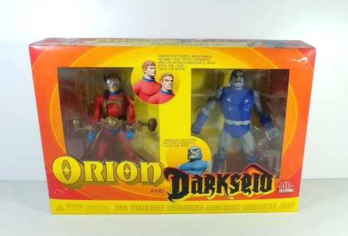 Orion & Darkseid Deluxe Action Set - Dc Direct - Impecable 