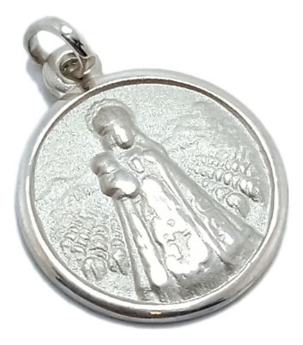 Medalla Virgen De La Carrodilla - Plata 925 - 16mm