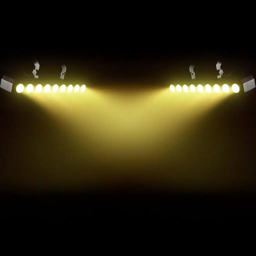 Barra Led Con Control Remoto Tecshow Pocket Bar 9 Rgbw 4w