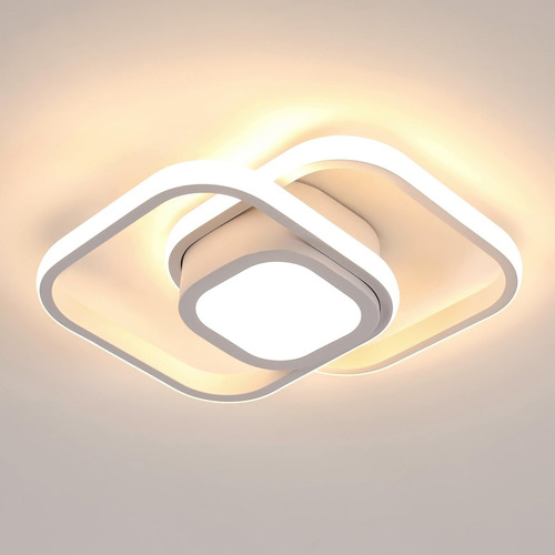 Lustre Pendente Linear Retangular Led Integrado Mihayu