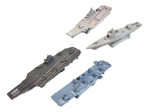 Modelo De Barco Ensamblado 4d De 4 Piezas, Juguete De