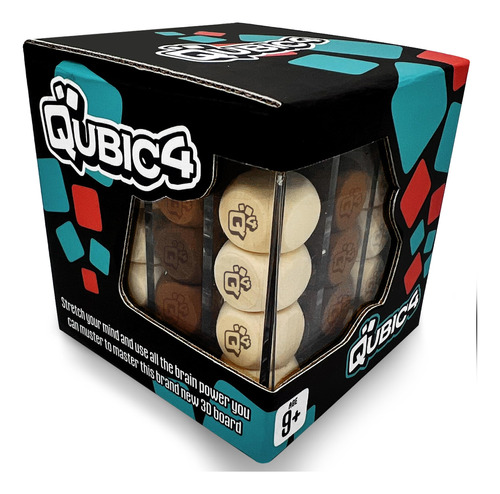 Qubic4 - Juego Único De Conexión 4 En Una Fila, Juego De .