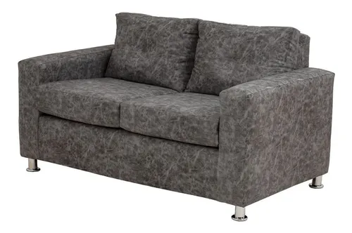 Living George 32 Cuero Auris Gris / Muebles América