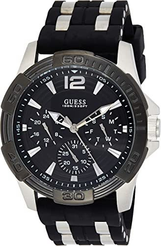 Reloj Deportivo De Silicona Guess De 43.5mm