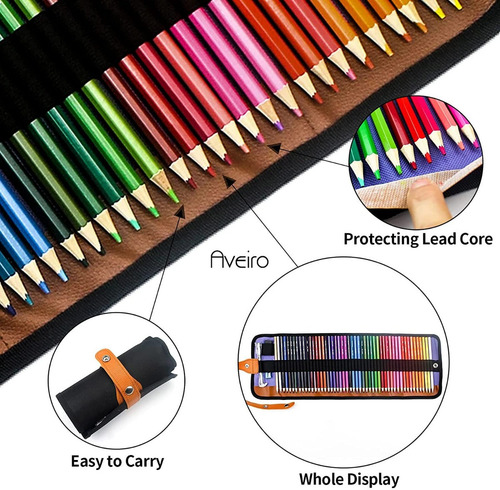 Set 50 Piezas Lápices De Dibujo Y Boceto Profesional