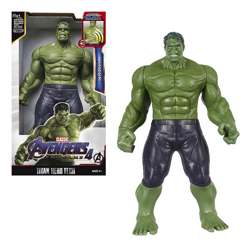 Boneco Incrível Hulk Comando De Voz Brinquedo Menino Ruck