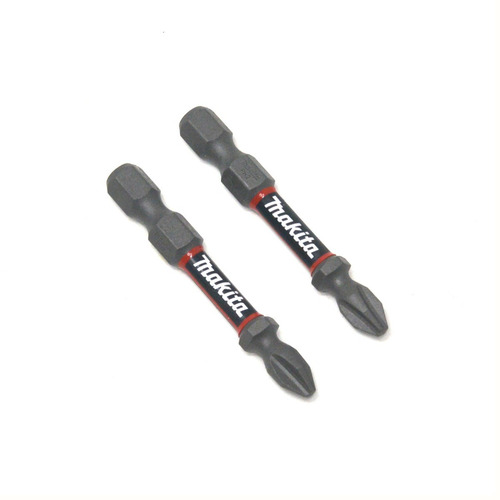 Imagen 1 de 5 de 2 Puntas Atornilladoras Makita Ph2 X 50 Mm Impact Premier