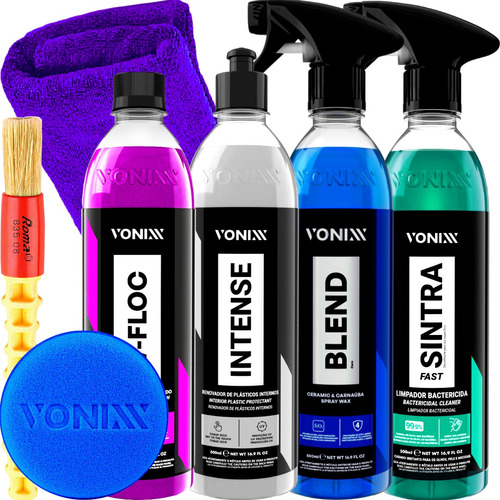 Kit Shampoo V-floc Cera Blend Sintra Fast Intense Vonixx