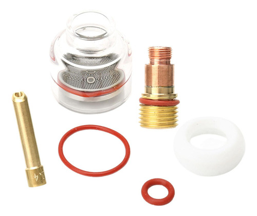 /para 6pcs Kit De Copa De Vidrio De De Vidrio Transparente