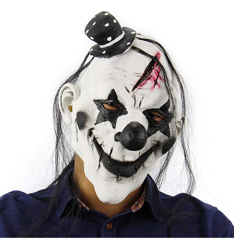 Máscara De Látex Para Halloween, Horrible Y Aterrador Disfra