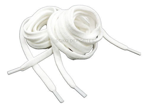 Cordones Blancos Bota Patin Artisticos Hielo Jockey 260 Mts