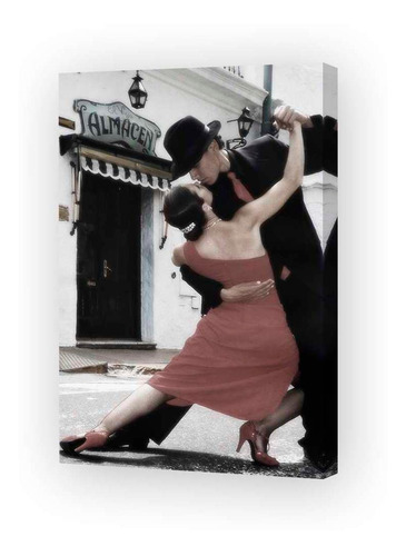 Cuadro 50x75cm Tango Pareja Bailando Baile Argentina M3
