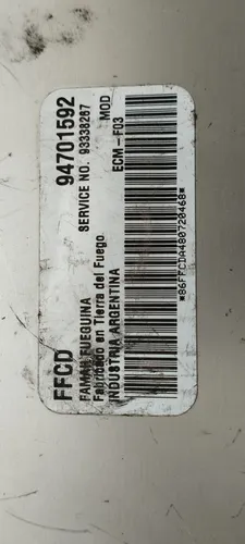 Ecu Corsa Famar Ffcd
